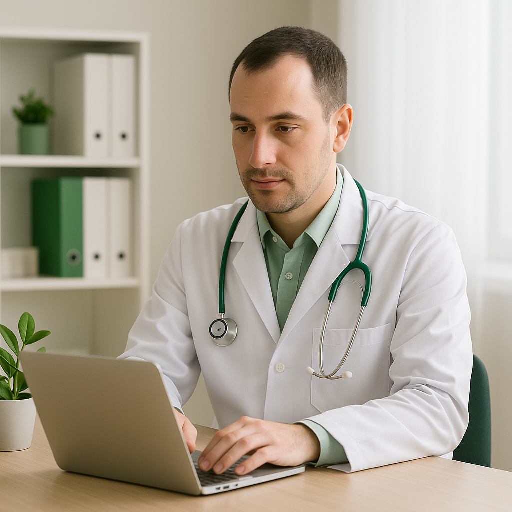 Healthcare Financial Management Illustration